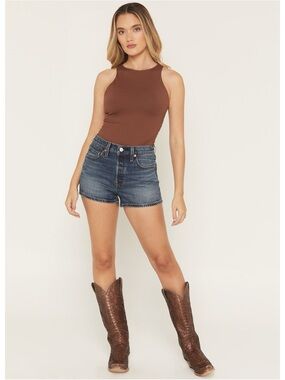 Levi's 501 original shorts - high rise -size26